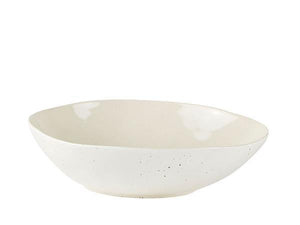 Bowl Schüssel Keramik offwhite 2er Set - P U R V I D A 