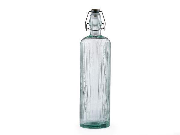 Kusintha Flasche für Wasser oder Saft aus Glas 1,2 l