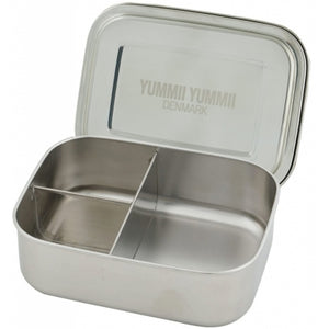 Lunchbox Brotdose Bentobox Edelstahl Medium 1000 ml - P U R V I D A Wohn- und Mode Accessoires