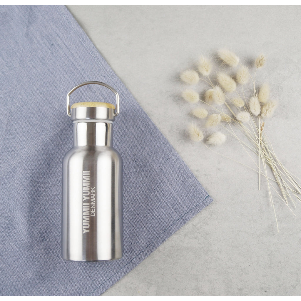 Trinkflasche Edelstahl - P U R V I D A Wohn- und Mode Accessoires